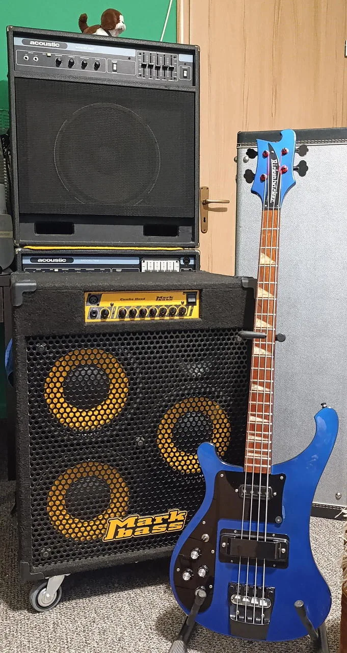 NÁDHERNÝ RICKENBACKER 4003 MIDNIGHT BLUE LH 1997