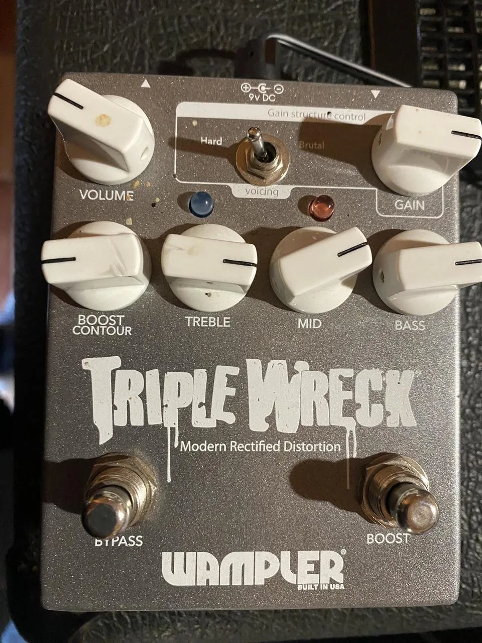 Wampler Triple Wreck V2  Modern rectified distortion