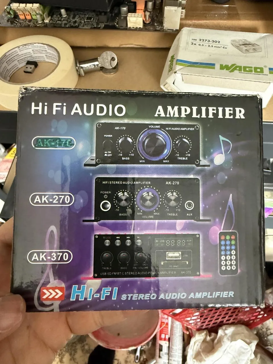 mini audio zesilovač modelAK-170