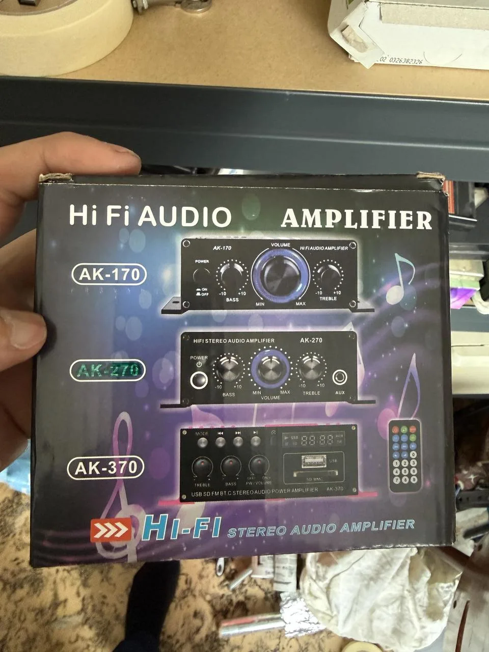mini audio zesilovač modelAK-270