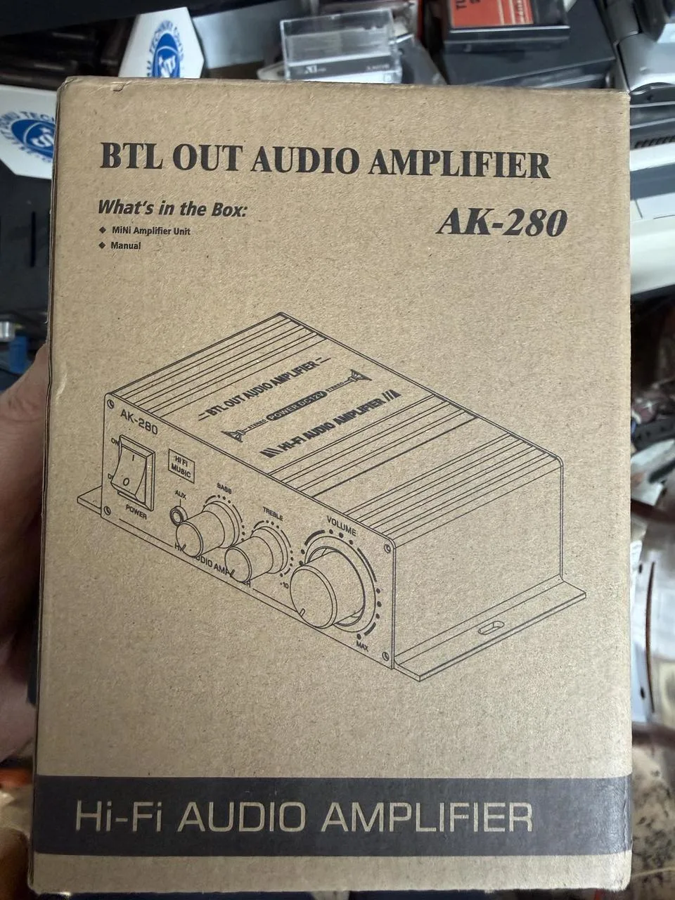 Nový audio zesilovač AK-280