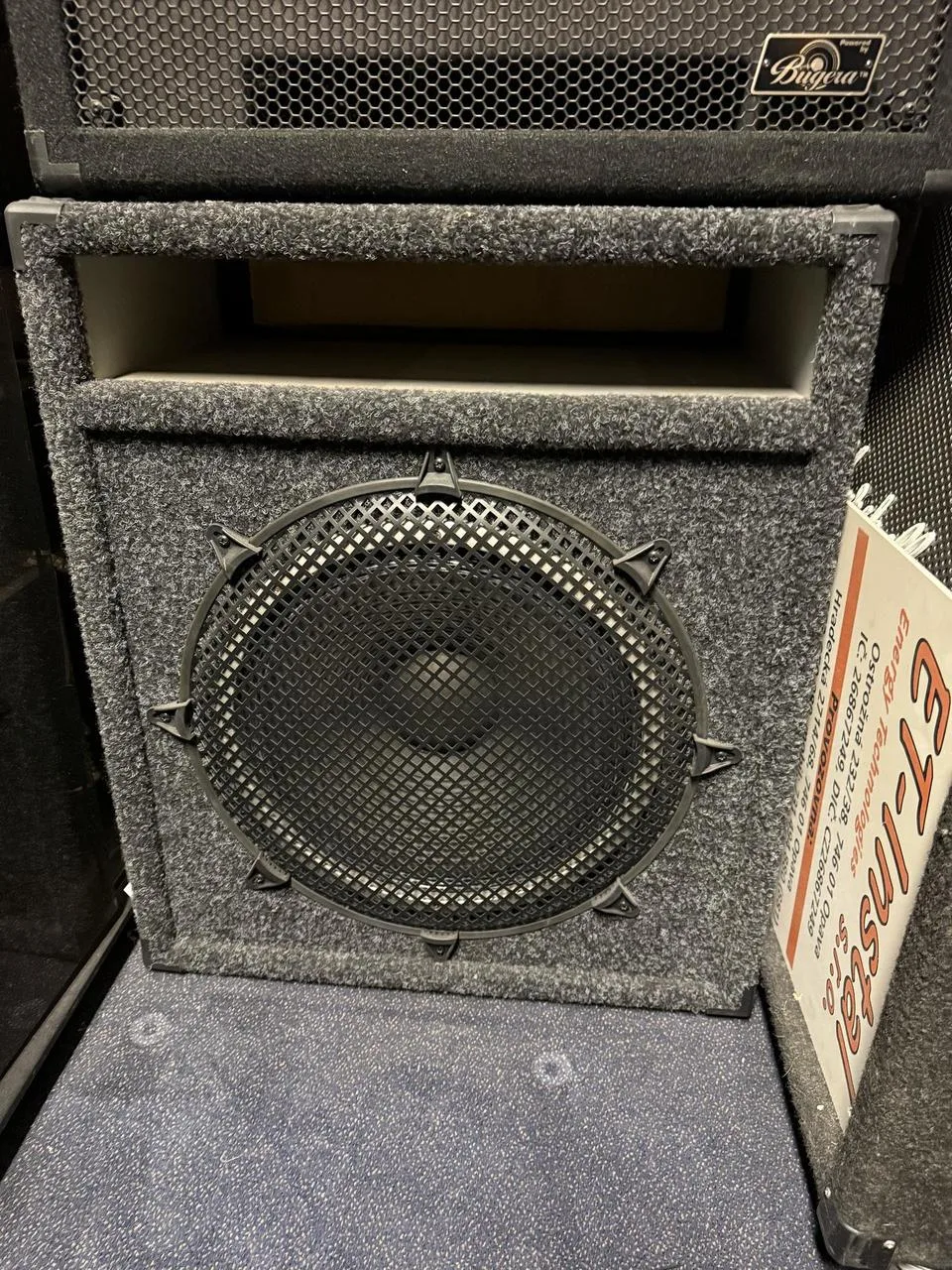 baskytarový reprobox 15” 500W