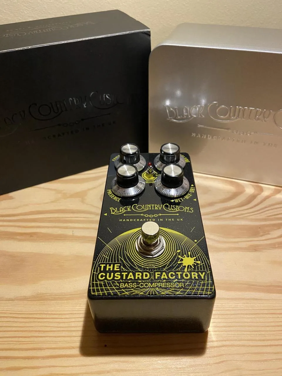 Black Country Customs The Custard Factory bass compressor