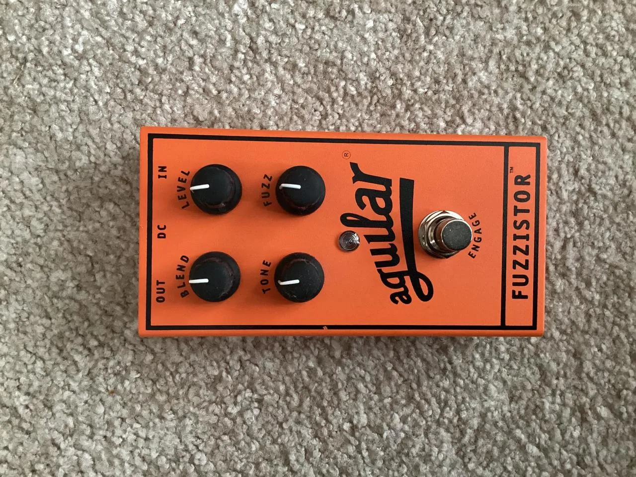 Aguilar Fuzzistor Bass Fuzz Pedal -jako nový, ale za polovic