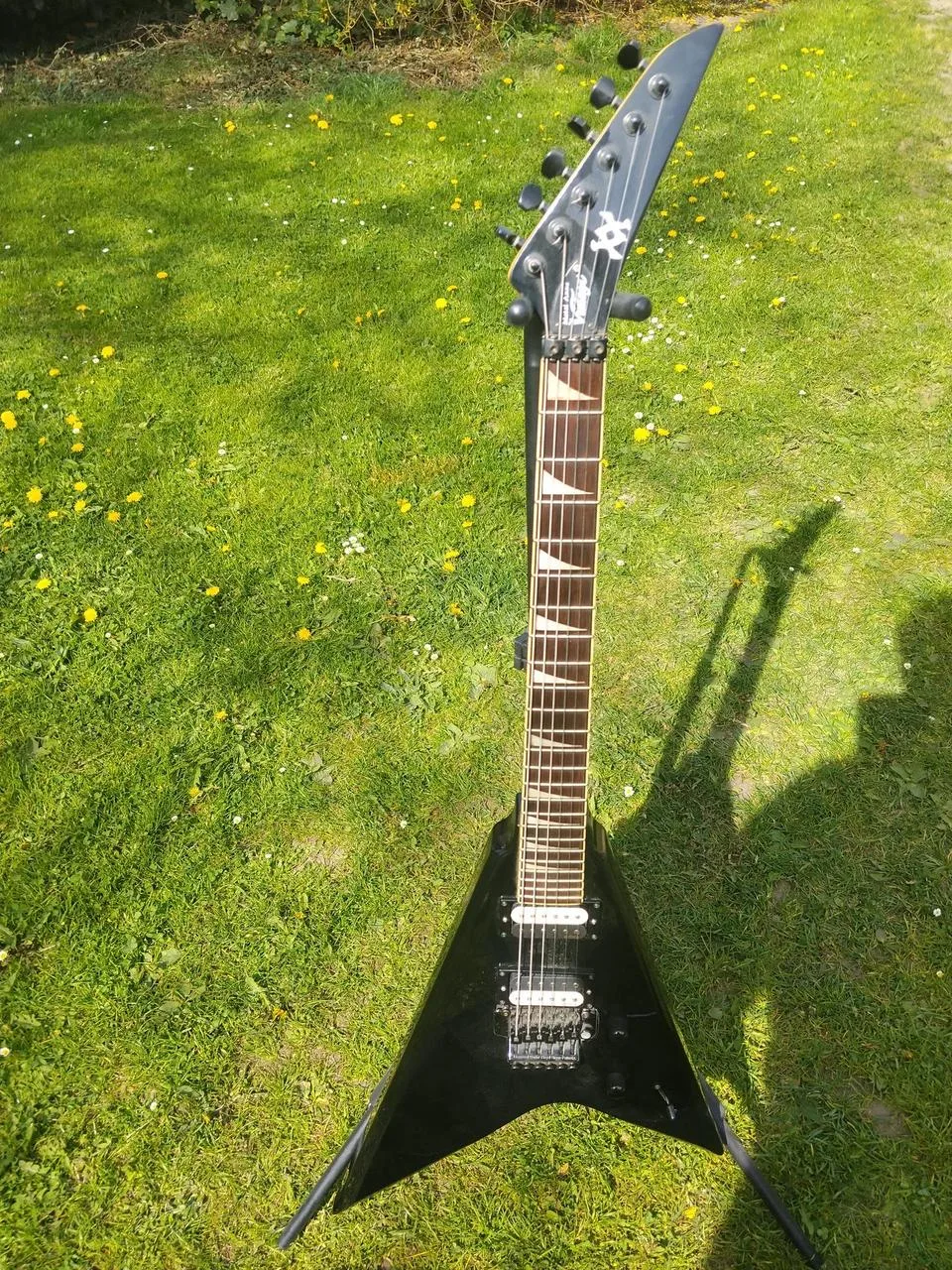 Vintage Metal Axxe Reaper flying V možnost výměny
