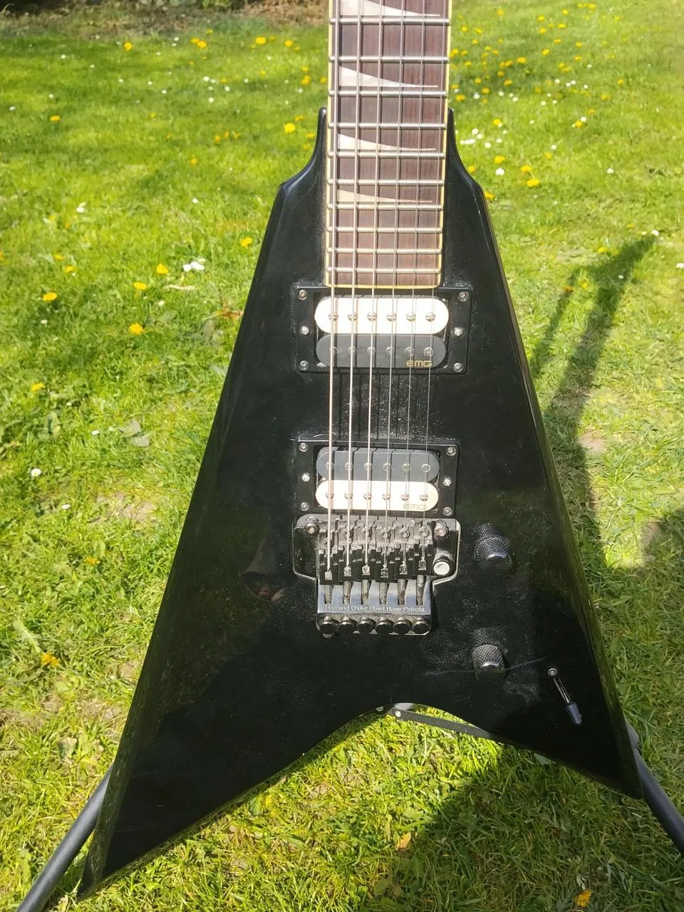 Vintage Metal Axxe Reaper flying V možnost výměny
