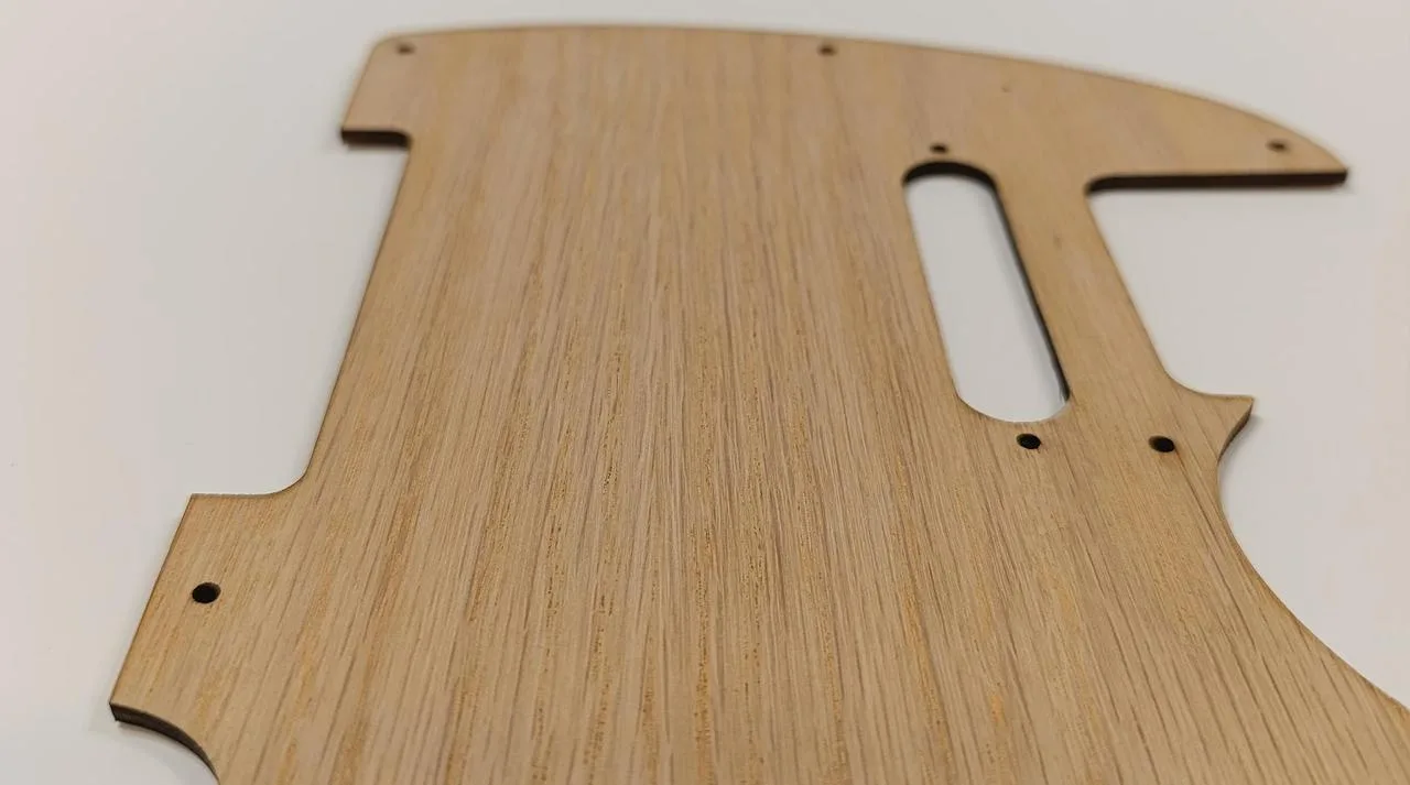 Pickguard pre TELECASTER prírodný dub
