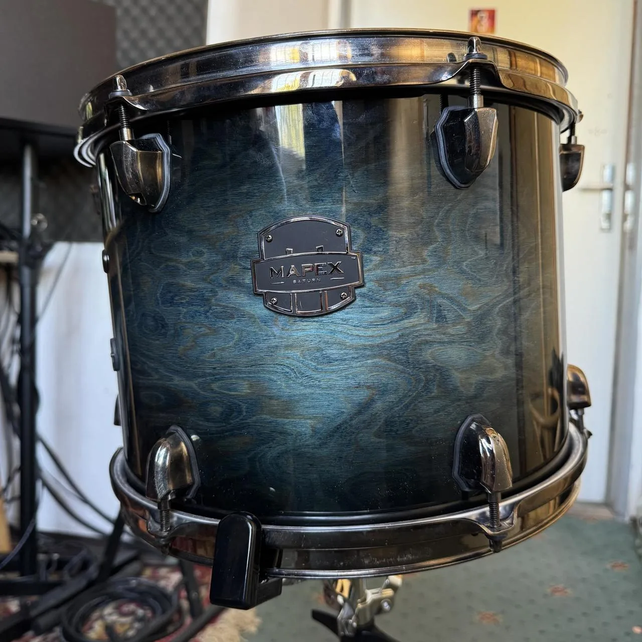 Mapex Saturn V Exotic Tom 13x10" (Deep Water Maple Burl)