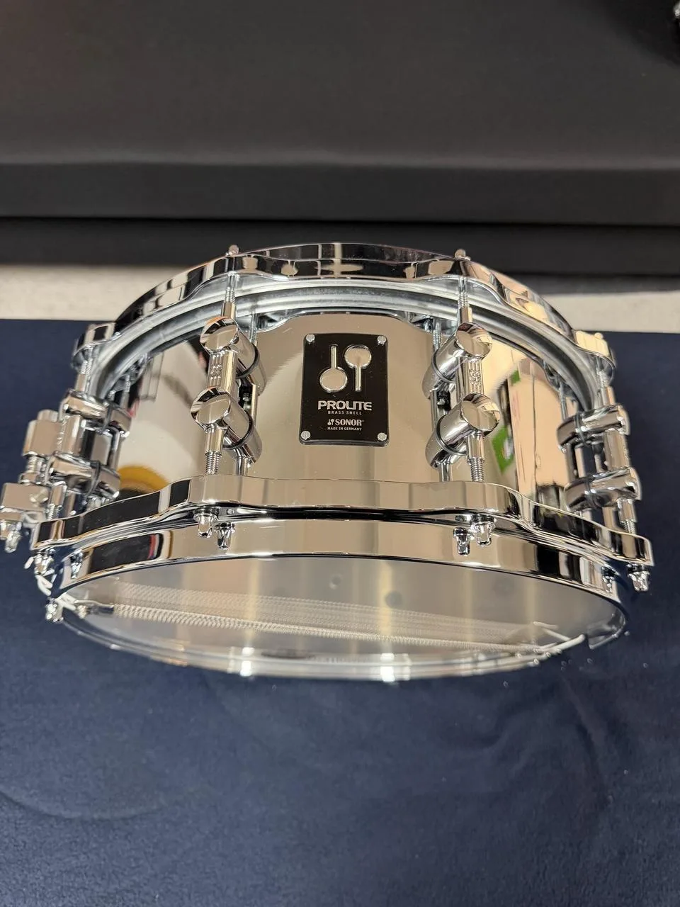 Sonor Prolite-Chrome over Brass 14x6