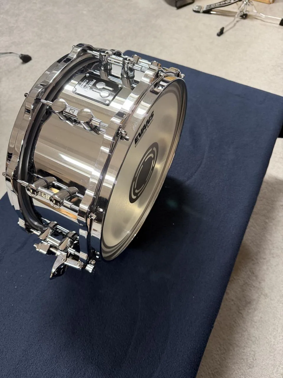Sonor Prolite-Chrome over Brass 14x6