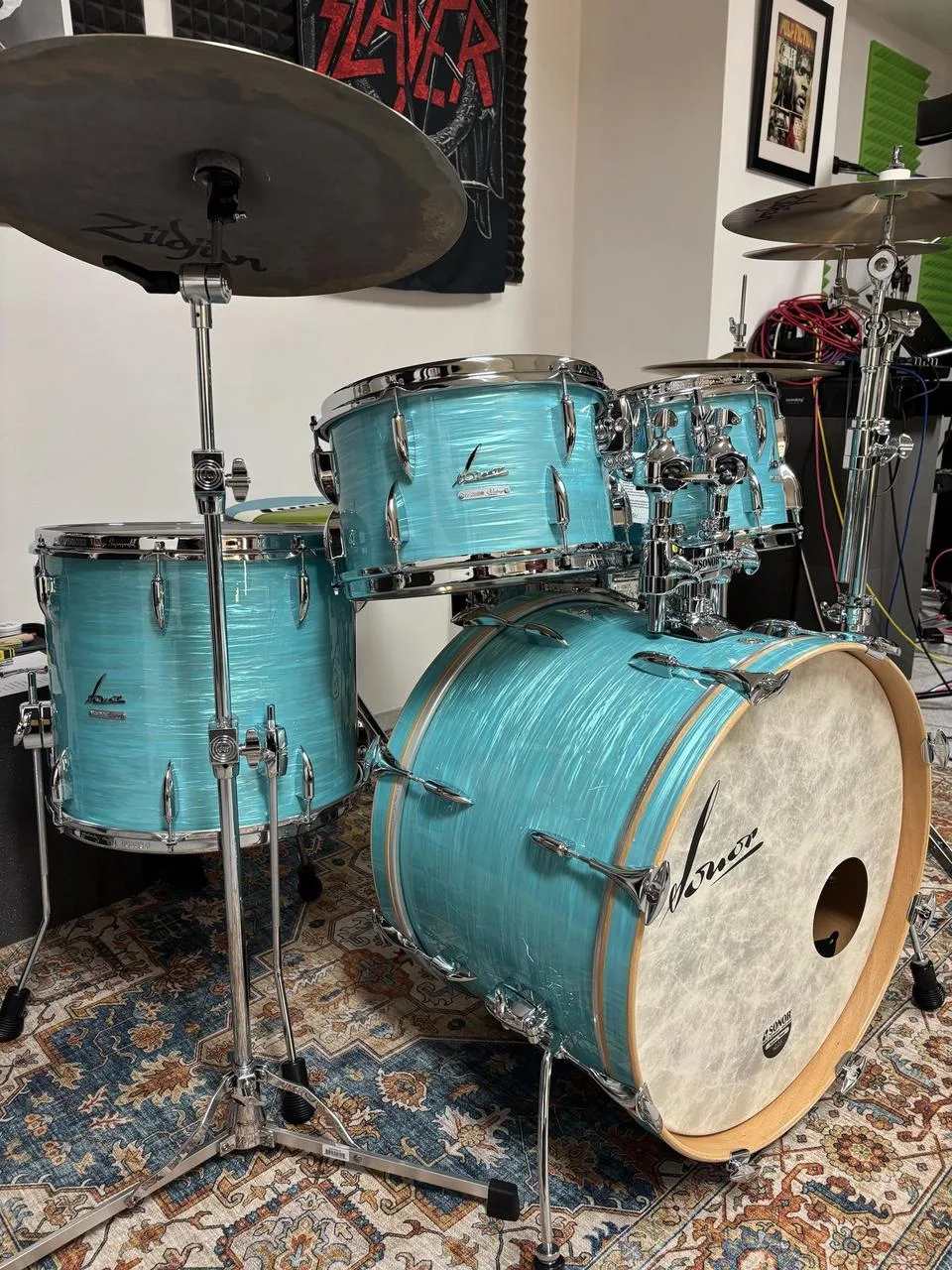 Sonor Vintage 22,10,13,16-Blue California