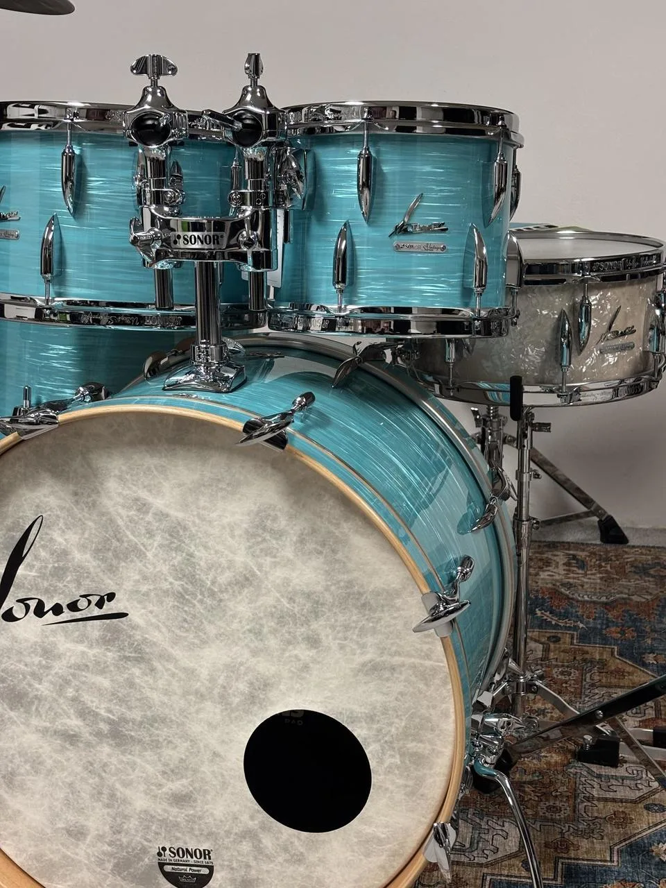 Sonor Vintage 22,10,13,16-Blue California