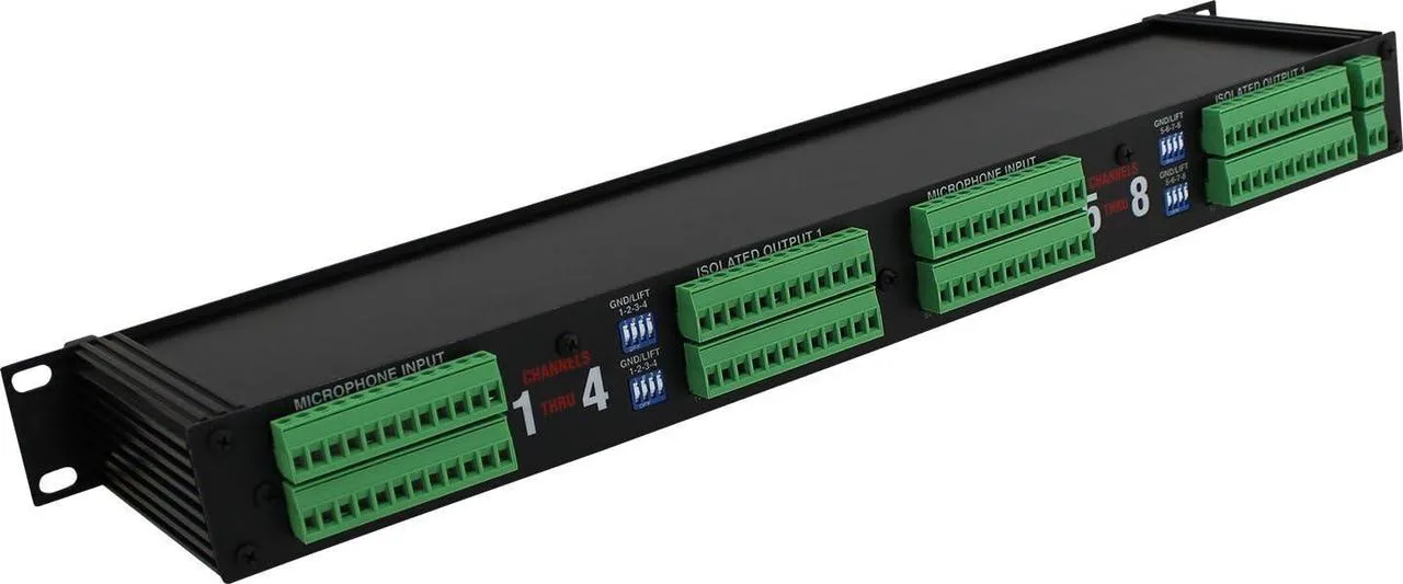 Pro Co MS83P–Profesionální 8kanálový mikrofonní splitter