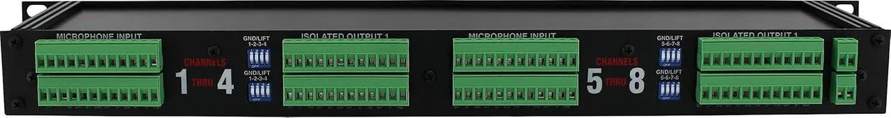Pro Co MS83P–Profesionální 8kanálový mikrofonní splitter