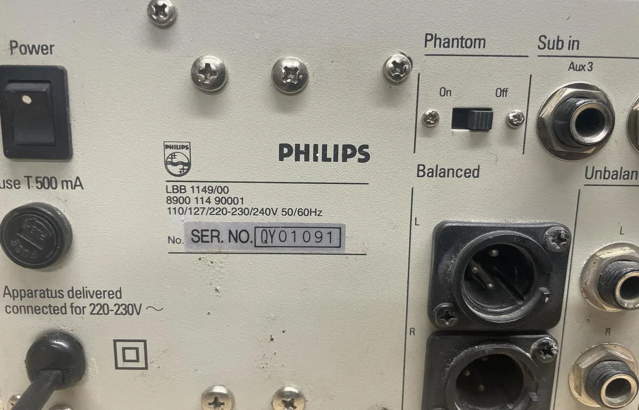 Philips LBB 1149 - Vintage mixpult